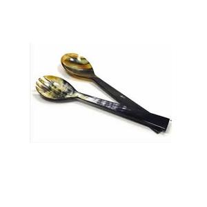 Juego de tenedor asequible Cuerno de animal Diseño antiguo Cuchara Tenedor Par Vajilla Cubiertos Cuchara Acabado brillante Los mejores juegos de cubiertos - Product Image 3