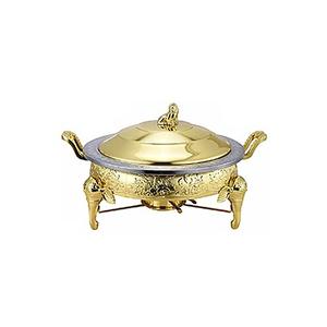 เครื่องอุ่นอาหารบุฟเฟ่ต์หม้ออุ่นอาหารทำจากทองแดงใช้สำหรับโรงแรมจัดงานแต่งงาน - Product Image 2
