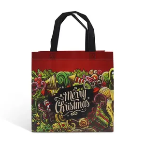 Bolsas de supermercado portátiles de nailon plegables ecológicas reutilizables, bolsa de compras plegable de poliéster con personalización - Product Image 6