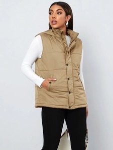 Chaqueta acolchada de invierno personalizada para mujer, chaleco acolchado con burbujas, abrigos, chaquetas de moda para mujer a la venta - Product Image 5
