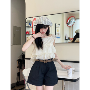 Shorts pour femmes très vendus, plusieurs couleurs, taille haute, coupe droite, service ODM, usine vietnamienne, qualité supérieure - Product Image 1