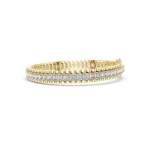 Bracelet tennis en diamants CVD de laboratoire 12 CT VVS-VS EF, disponible en or 18 carats, 14 carats, 10 carats et argent 925, rose, jaune, blanc - Product Image 4