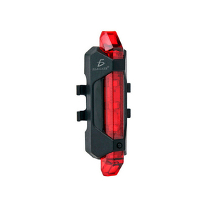 Red LED <b>Bicycle</b> Rear <b>Light</b> Splash Colors Night Riding Feature Plastic Material Battery Powered Taillight for Front Rear Position - Product Image 2