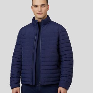 2025 vente en gros veste d'extérieur couleur unie manteau d'hiver chaud épais hommes veste manteau Logo personnalisé veste bouffante pour hommes et femmes - Product Image 2