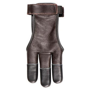 Imra Impex Guante de Tiro con Arco personalizado en cuero de vaca genuino con yemas de los dedos reforzadas para una mayor durabilidad - Product Image 2