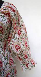 Top Seller Wholesale Collection Tie Dye Long Kaftan V-neck Half Sleeves Rayon Fabric <b>Loose</b> <b>Fitting</b> <b>Dress</b> Side Slit Spring Kaftan - Product Image 4