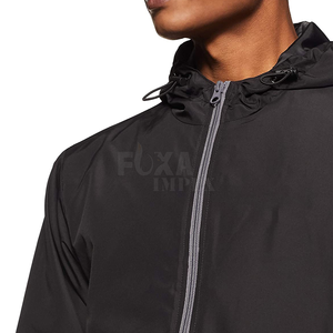 Conjunto cortavientos de logotipo personalizado ligero para exteriores para hombre, impermeable, de alta calidad, cómodo, elegante, al por mayor a la venta - Product Image 3