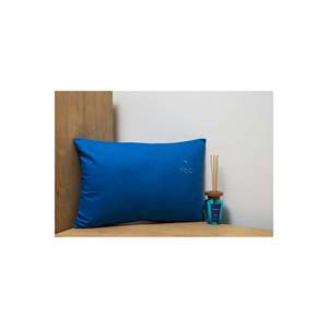 Cojín Benetton 100% Algodón 35*50 cm Liso Relleno Azul - AZUL - Product Image 1