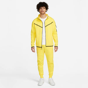 Personalizado Nueva llegada Chándal Fútbol Hombres Chándales Logo Tech Fleece Zip Plain Jogging Hombres Chándal - Product Image 1