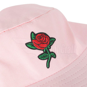 Sombrero de cubo bordado nuevo estilo de la mejor calidad sombrero de cubo bordado Unisex de Color sólido a bajo precio - Product Image 6