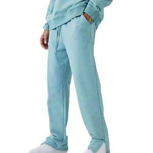 Pantalones deportivos personalizados al por mayor en algodón polar, pantalones deportivos para hombre OEM con servicio de personalización. - Product Image 2