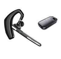 Mikrofon A6S penjualan laris headset Bluetooth nirkabel berkendara bebas genggam telinga tunggal bisnis dengan mikrofon untuk waktu putar 100