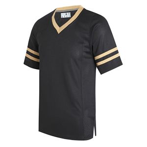 Vêtements de football vintage personnalisés en gros, maillot de football rétro, polo en maille pour équipe de football - Product Image 6
