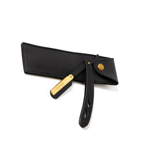 Navaja de Afeitar Plegable de Acero Inoxidable, Cuchilla de Barbero para Cortar el Cabello, Cuchilla Intercambiable, Navaja de Afeitar Recta Personalizada de Acero Inoxidable - Product Image 5