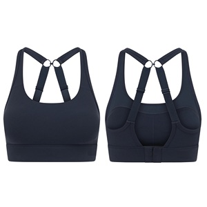 Wholesale Women Gym Workout Cross Backless Sports Bra Custom logo Seamless Yoga Gym Sports Bra for Women Made in Bangladesh - Product Image 6