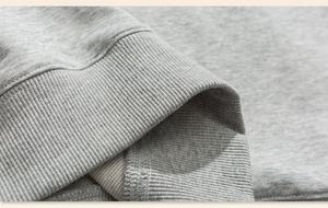 Venta directa de fábrica de alta calidad Drop Shoulder Strings Heavy Oversized Men Hoodie Zipper Color sólido Hoodies Men Hip Hop - Product Image 3