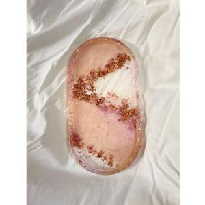 ถาดเรซิ่นตกแต่ง ของขวัญสุดหรู สำหรับงานแต่งงาน ใช้เสิร์ฟอาหาร เครื่องดื่ม ไวน์ น้ำ - Product Image 2