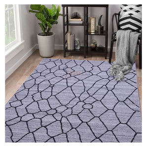 Tapis tissés d'intérieur 100% coton élégants du fabricant direct Ensembles de tapis brodés à la main Dernier design élégant en vente - Product Image 1
