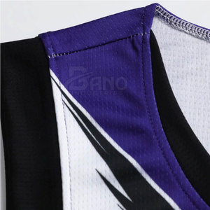 Venta al por mayor nuevo modelo de ropa deportiva para hombres conjuntos de uniformes con logotipo personalizado pantalones de baloncesto impreso poliéster ropa juvenil - Product Image 2