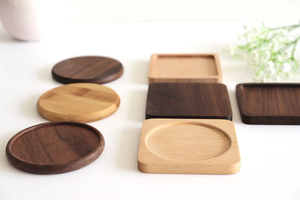 Juego de Posavasos Rústicos de Madera Duraderos, Salvamanteles Naturales para la Protección Diaria de la Mesa - Product Image 4