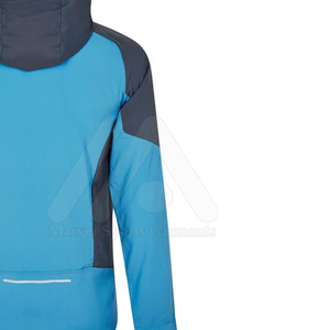 เสื้อแจ็กเก็ตกันน้ำสำหรับผู้ชายเสื้อกีฬาผ้าใบกันน้ำสำหรับฝึกซ้อมกลางแจ้งโลโก้ออกแบบได้ตามต้องการ - Product Image 6