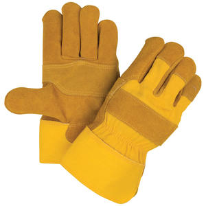 Guantes de Seguridad de Cuero Vacuno de Alta Calidad, Cuero Genuino - Product Image 4
