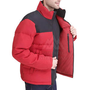 Chaqueta de invierno de burbujas para hombre al aire libre de estilo informal para hombre, chaqueta de invierno de burbujas para hombre de Color sólido más vendida, chaqueta de invierno de alta calidad con cremallera para hombre - Product Image 5