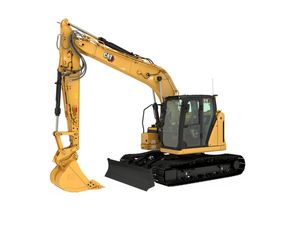 Excavateur Caterpillar de 7 tonnes d'occasion CAT Machine avec 1 an de garantie Cylindre hydraulique de marque Huade - Product Image 2