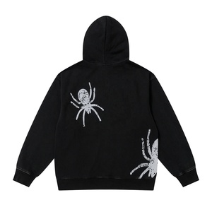 Custom Logo Design Over-Sized Blank Pullover <b>Hoodie</b> 600 GSM <b>Hoodie</b> With Embroidery 450Gsm Men Heavyweight Pullover <b>Hoodie</b> - Product Image 3