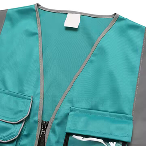 Chaleco de Seguridad Reflectante Personalizado con Logotipo al por Mayor de Fábrica, Estilo Casual, Impermeable y Transpirable, Ropa de Trabajo - Product Image 6