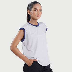 Etiqueta privada Entrenamiento Gimnasio Ropa activa Fitness Logotipo personalizado Falda Mujer Fitness Tallas grandes Mujeres Camiseta sin mangas - Product Image 1