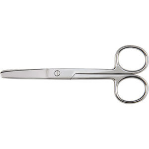 Ciseaux de pansement manuels à pointe ronde en acier inoxydable chirurgical médical certifiés CE par SurgiRight - Product Image 3
