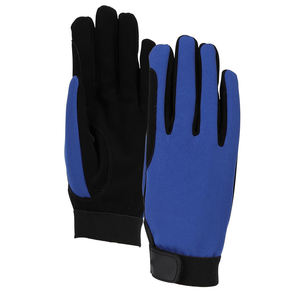 Nouveaux gants d'équitation en plein air Gants équestres portables et antidérapants pour les doigts complets Gants de course de polo - Product Image 6