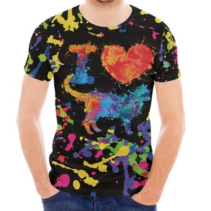 Camisetas lisas personalizadas Camiseta de ropa de calle gráfica para hombre Camiseta de algodón en blanco con logotipo OEM - Product Image 4