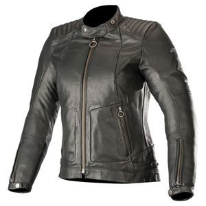 Chaqueta de cuero informal para mujer Chaqueta de cuero delgada para mujer guapa Colores personalizados Chaquetas de cuero al por mayor - Product Image 1
