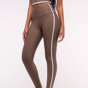 Conjuntos activos de manga larga para levantamiento de glúteos y fitness personalizados al por mayor, conjuntos de ropa de mujer para gimnasio, conjuntos de yoga para gimnasio, conjuntos de fitness - Product Image 2