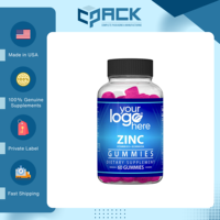 Compléments Alimentaires de Qualité Supérieure Fabriqués aux États-Unis, Marque Privée, Fournisseur OEM, Vente Chaude : Capsules à Croquer de Zinc et Vitamine D3 pour une Meilleure Santé