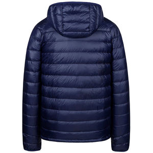 Veste d'hiver matelassée surdimensionnée de luxe pour homme avec logo personnalisé en gros, tissu de haute qualité, décoration en fourrure, poche longue et légère - Product Image 4
