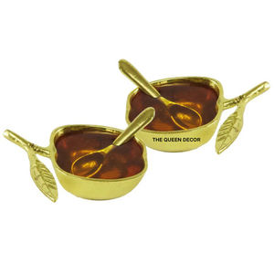 <b>Table</b> Ware <b>Stainless</b> <b>Steel</b> Metal Unique Shape Designer Looking Laser Cutting Design Serving Bowl Home Accent - Product Image 3