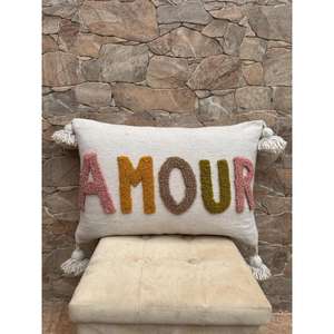 Funda de Almohada Marroquí Hecha a Mano, Funda de Cojín Tradicional Bereber, Cojín Decorativo Boho para Sofá, Almohada Decorativa de Algodón para el Hogar - Product Image 1