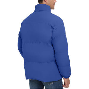 Men's Stand Collar Winter <b>Waterproof</b> <b>Padded</b> Bubble <b>Jacket</b> Quilted Outdoor Custom Puffer <b>Jacket</b> Men - Product Image 4