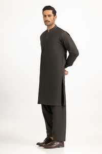 Shalwar Kameez pakistanais sur mesure en taille plus pour hommes, vente en gros, ensemble décontracté pour adultes musulmans avec logo et couleur personnalisés - Product Image 3