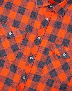 Chemises en flanelle à manches longues pour hommes Chemises en flanelle de coton imprimées sur mesure Chemises en flanelle teintées en fil pour hommes - Product Image 6