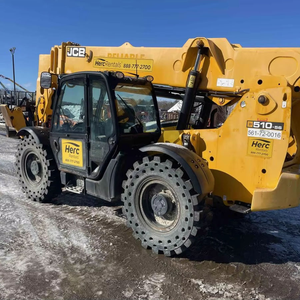 Chariot télescopique JCB 505-20TC haute performance, capacité de levage de 3 tonnes, moteur diesel, équipement de levage neuf et d'occasion, très abordable - Product Image 5