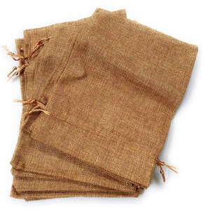 Bolsas de lona Natural de yute para hombres y mujeres, nudo de cuerda de compras, forma de tamaño personalizado, sacos superiores naturales hechos a mano de alta calidad, Último precio - Product Image 3