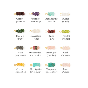 Natural <b>Raw</b> <b>Crystal</b> Quartz Gemstone Chips Gold Plated Birthstone Charms, Monthly Stone Pendants for Jewelry Making - Product Image 3