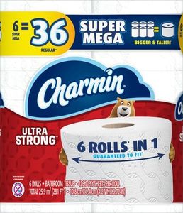 Papel Higiénico Charmin Ultra Strong - 6 Rollos Jumbo - Product Image 3