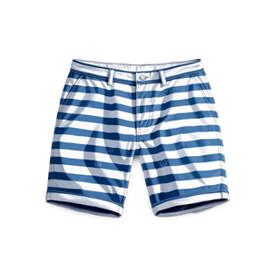 Shorts de Baño para Hombre, Estilo Vintage, Poliéster y Elastano, Secado Rápido, con Cordón Ajustable, Traje de Baño Casual de Verano, Shorts de Playa, Venta al Por Mayor OEM - Product Image 2