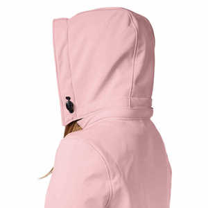 Respirant grande taille femmes Softshell veste Polyester léger imperméable pour l'automne extérieur-veste Softshell personnalisable - Product Image 4