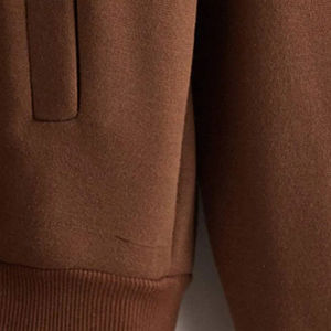 Basics Custom Rhinestone Men's Fashion Streetwear Men Heavyweight Oversized Pullover Diamond Hoodies 100% Cotton Fleece - Product Image 6